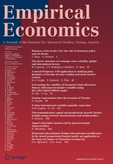 cover of empirical economics