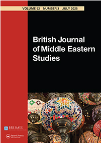 cover British Journal of Middle Eastern Studies