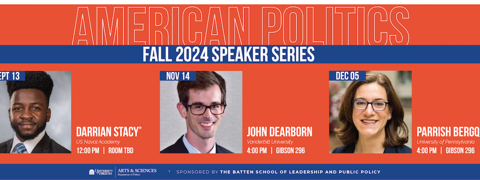 Fall 2024 Speaker Series