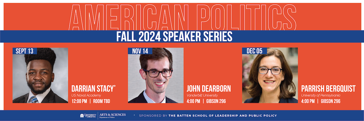Fall 2024 Speaker Series